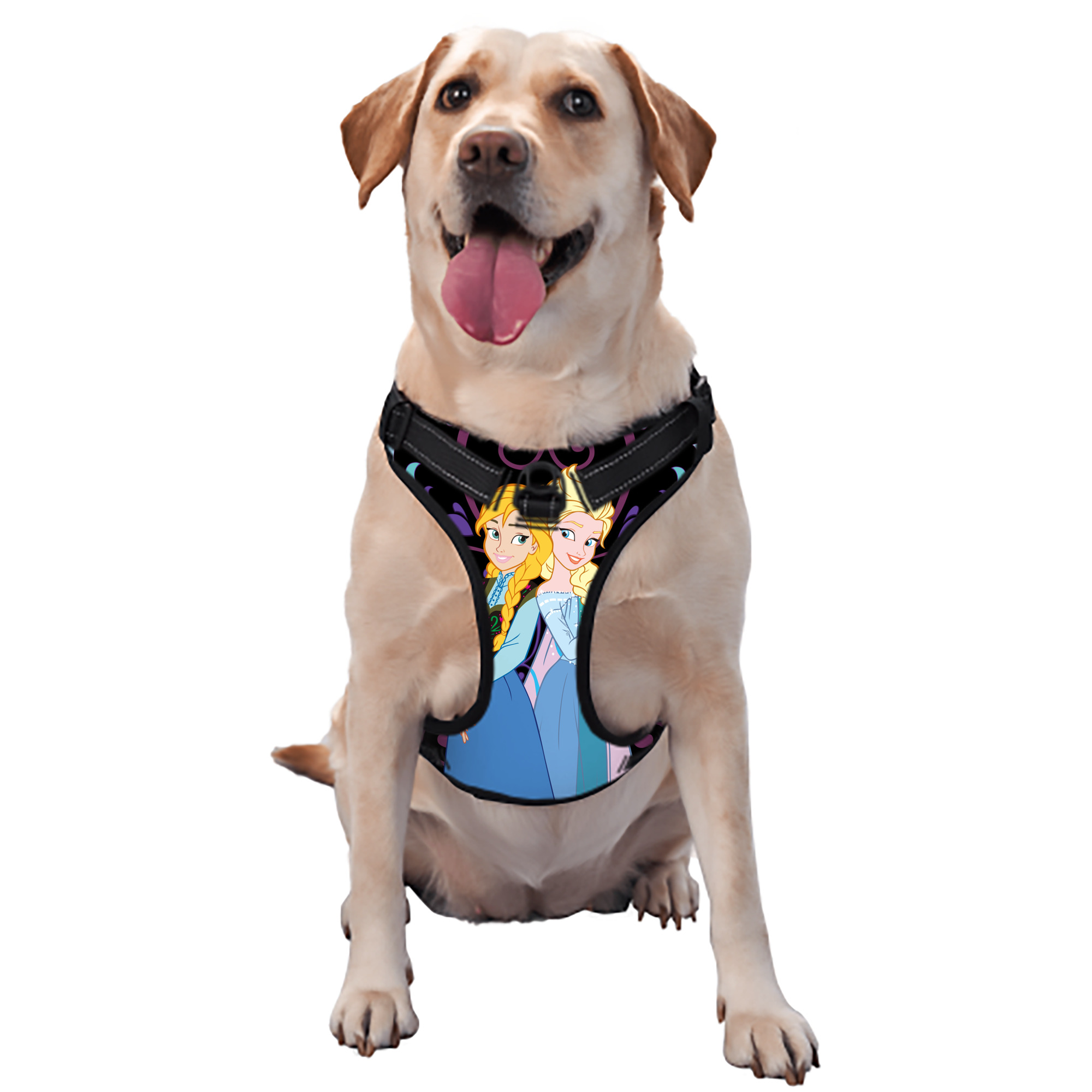 （画像用） アナと雪の女王 アンナ エルサ Frozen Anna Elsa ペット用ハーネス